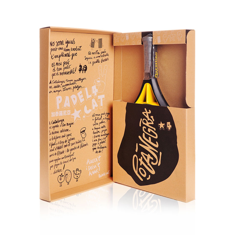 padel4cat packaging - design by jordi boix